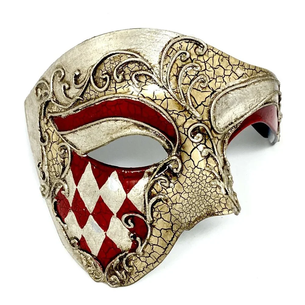 Men Costume Phantom of The Opera Mask Masquerade Party Masks